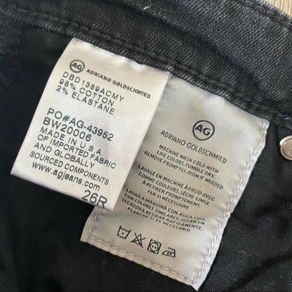 AG Legging Ankle Super Skinny Faded Size 26R - Picture 6 of 7